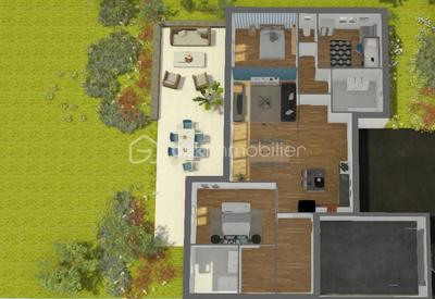 Terrain - 712 m²