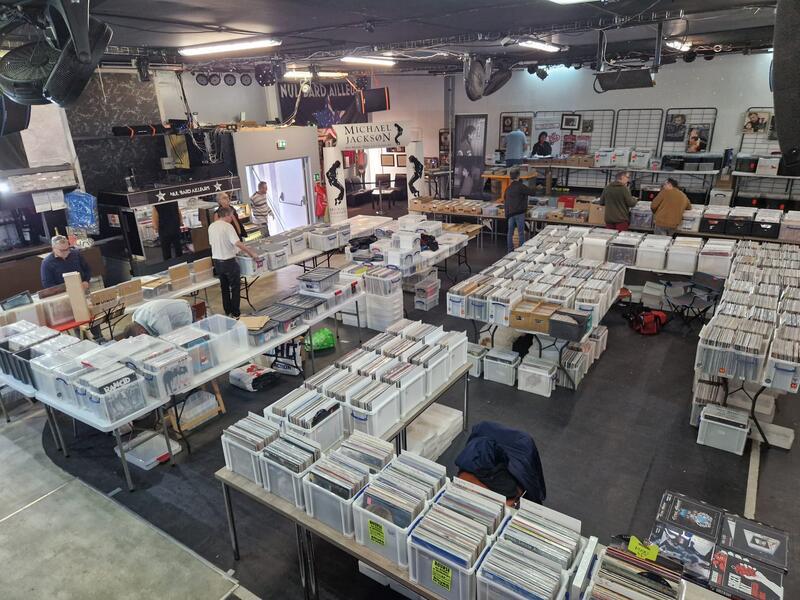 Bourse aux disques vinyles-k7-cd