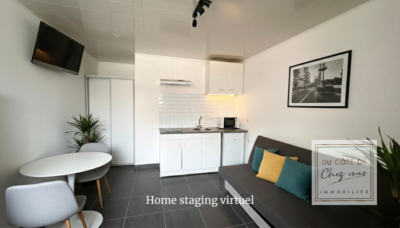 Studio - 17 m² - 1 pièce