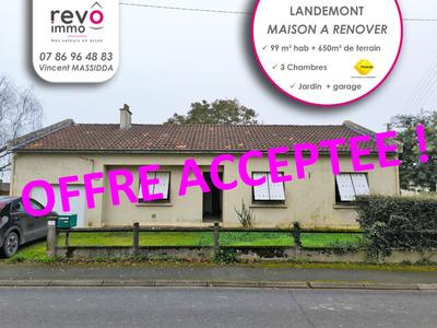 Maison - 100 m² - 5 pièces