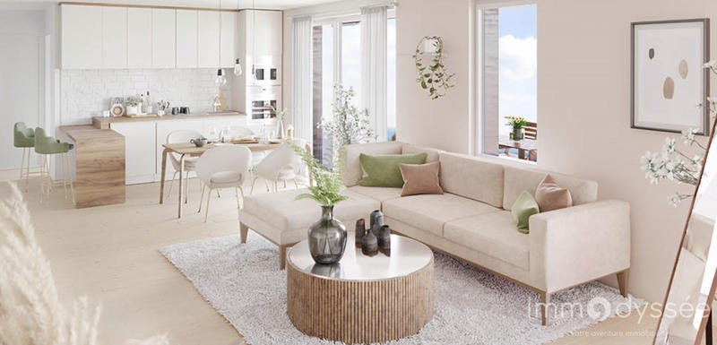 Appartement - 45 m² - 2 pièces