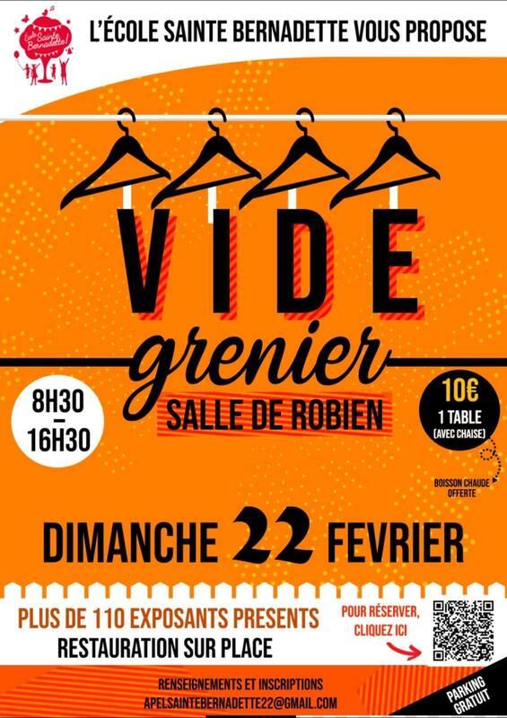 Vide grenier de l'apel école ste bernadette