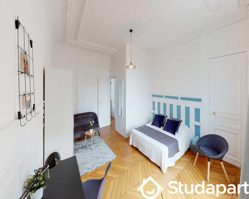 Chambre - 21 m² - 1 pièce