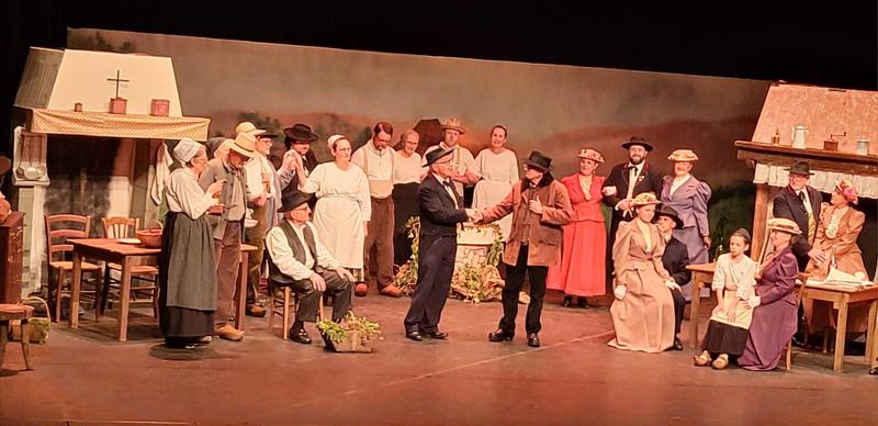 Veillée Limousine avec les pastoureaux de la Valoine : club du 3ème âge la Fleur de l'âge