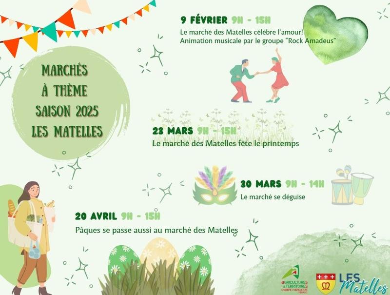 Marché des Matelles