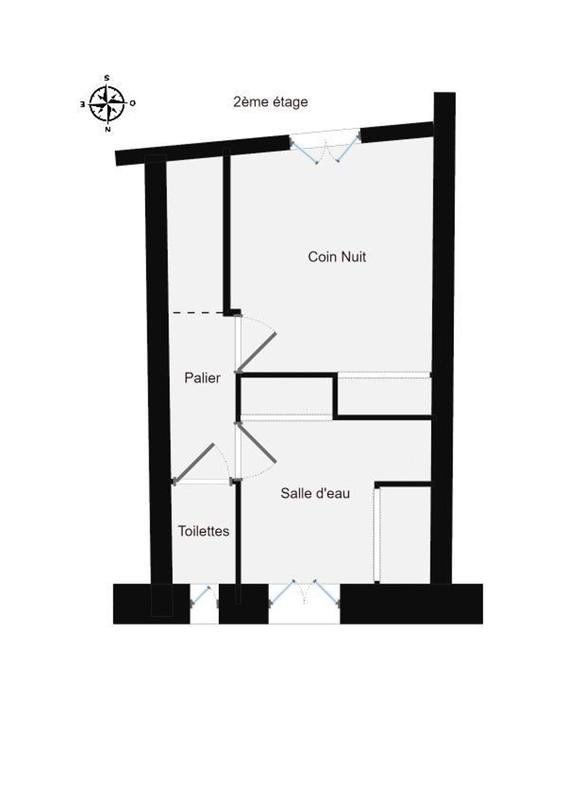 Maison de village - 56 m² - 3 pièces