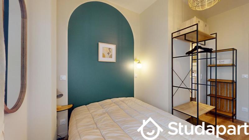 Chambre - 9 m² - 1 pièce