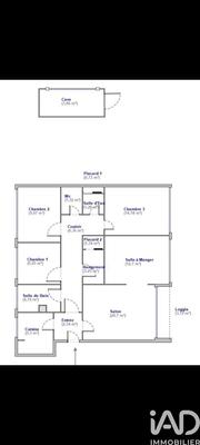 Appartement - 97 m² - 5 pièces