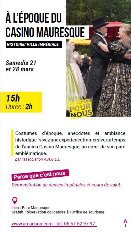 Arcachon pour nous : a l'époque du Casino Mauresque