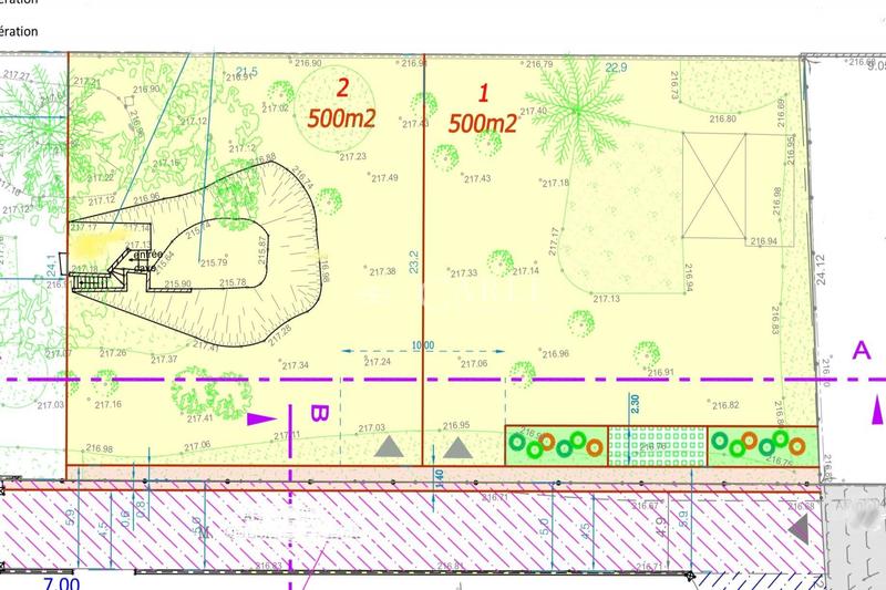 Terrain - 500 m²