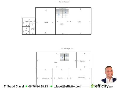 Corps de ferme - 142 m² - 5 pièces