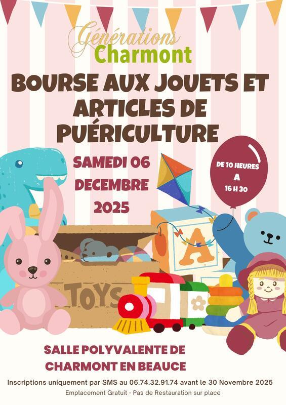 Bourse aux jouets et articles de puériculture