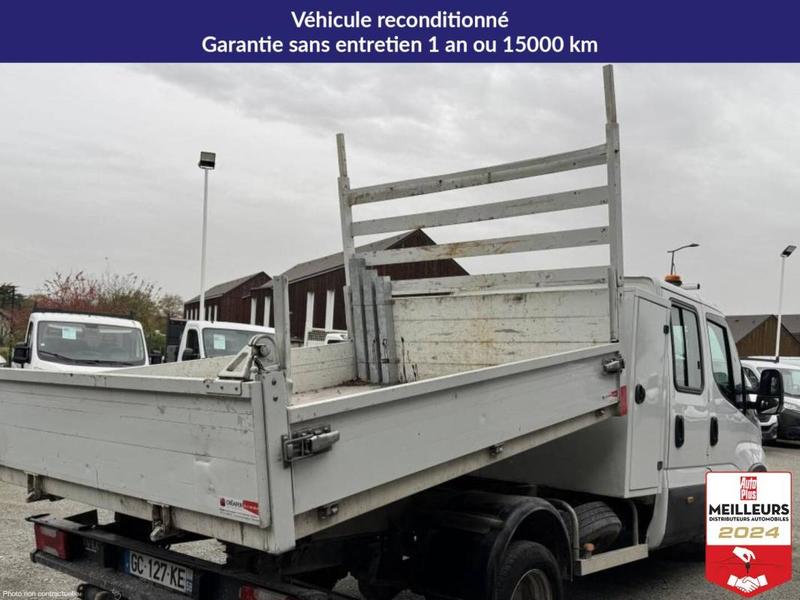 Iveco Daily 35c14 Benne Coffre Double Cabine 6 places
