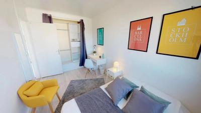 Chambre - 10 m² - 4 pièces