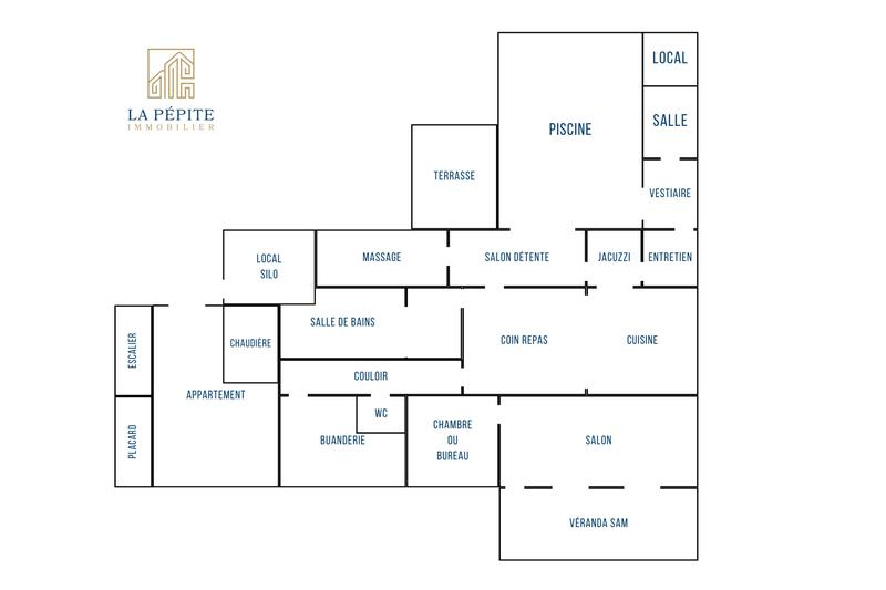 Maison - 450 m² - 10 pièces