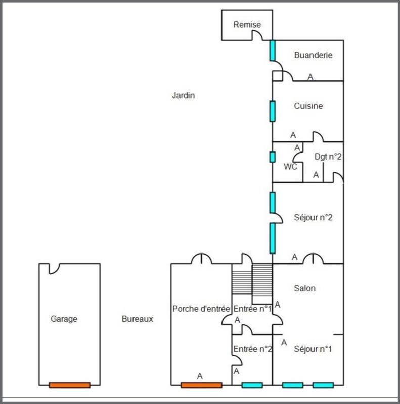 Maison de maîtres - 210 m² - 10 pièces