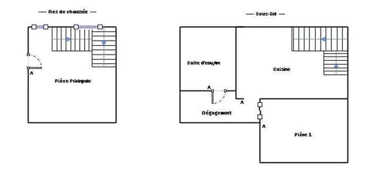 Appartement - 38 m² - 1 pièce