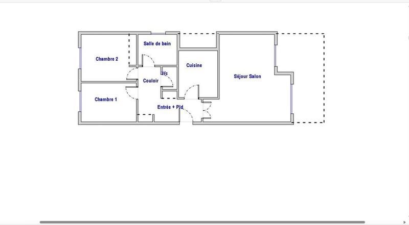 Appartement - 81 m² - 3 pièces