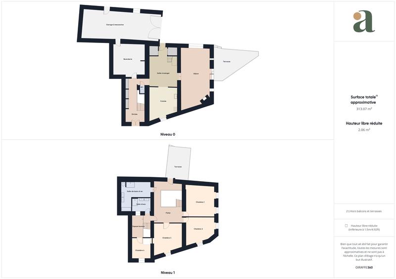 Maison - 220 m² - 7 pièces
