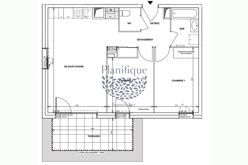 Appartement - 58 m² - 3 pièces