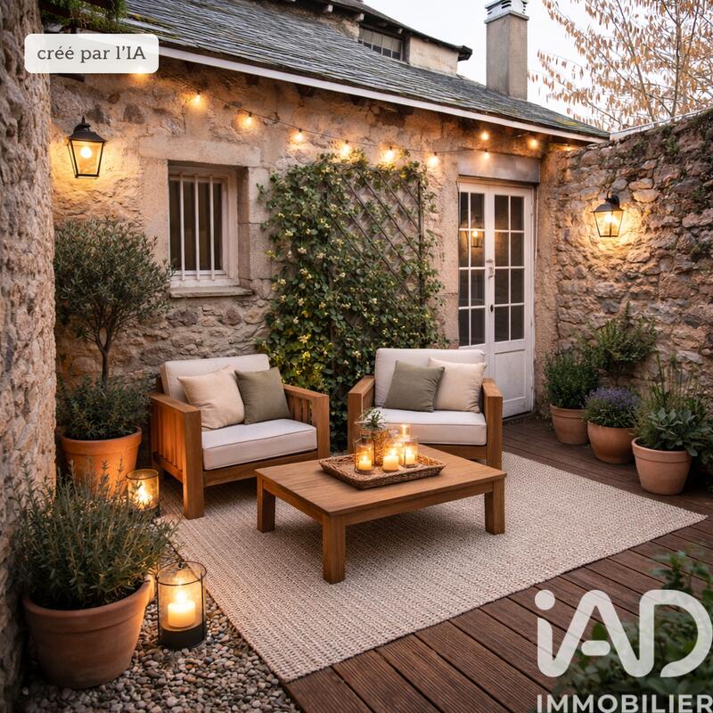 Maison de village - 90 m² - 4 pièces