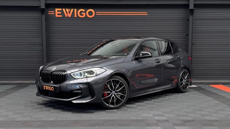 Bmw Série 1 120i m-Sport 178 Dkg Bva - Cuir F1 Rouge Toit Pano