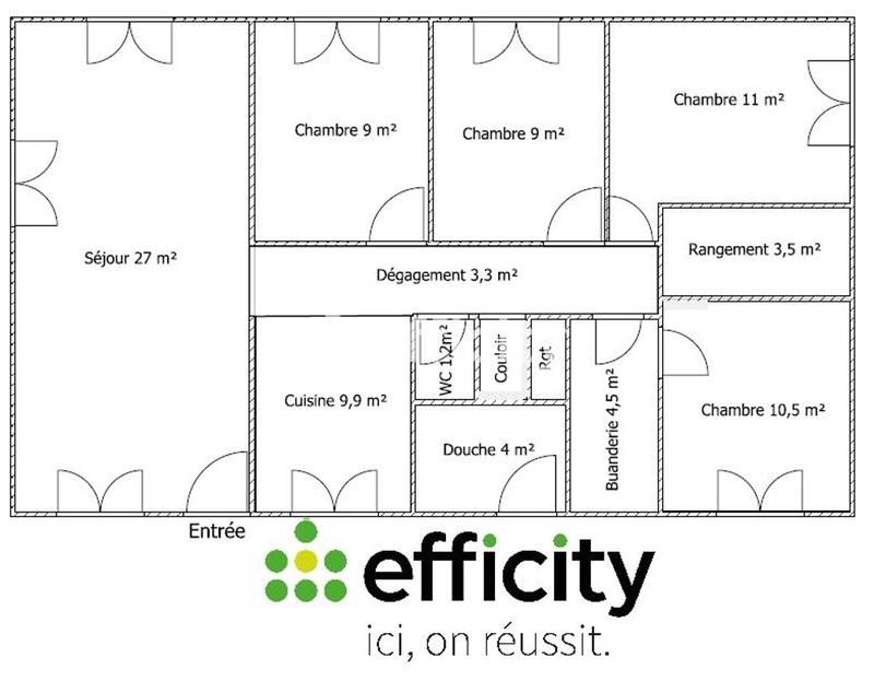 Maison - 95 m² - 5 pièces