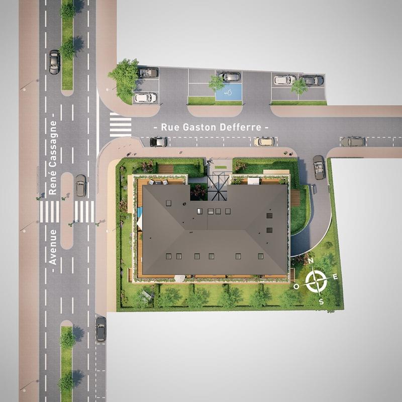 Studio - 68 m² - 3 pièces