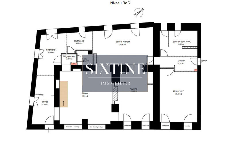 Ferme - 302 m² - 8 pièces