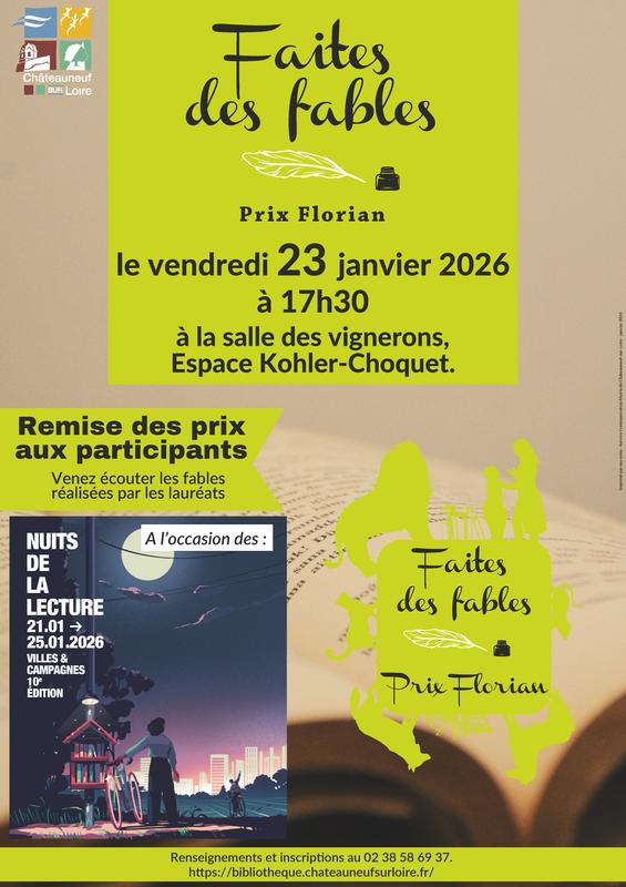 Faites des Fables : prix Florian