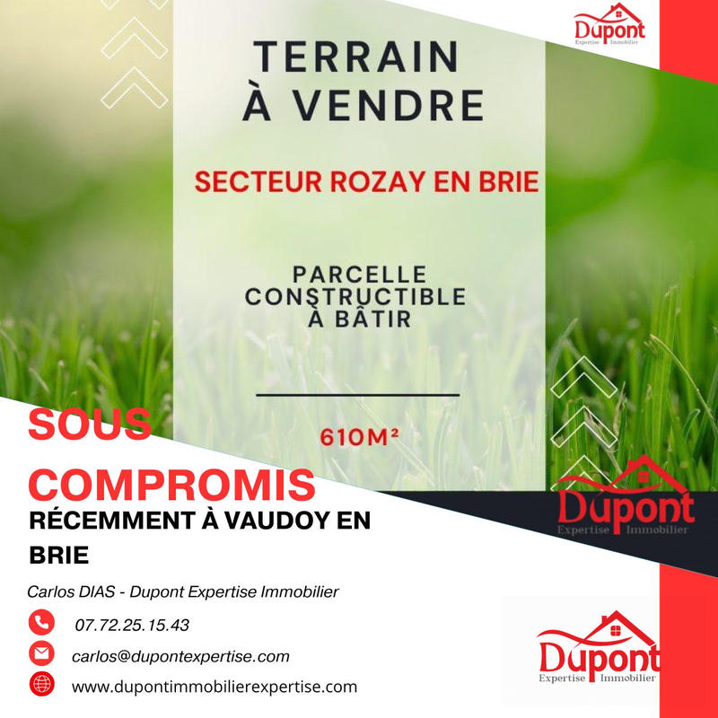 Terrain - 610 m²