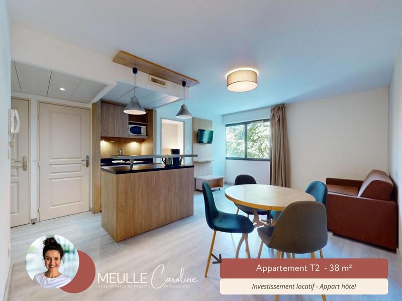 Appartement - 38 m² - 2 pièces