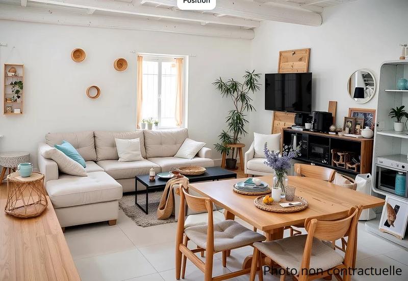 Maison de village - 40 m² - 2 pièces