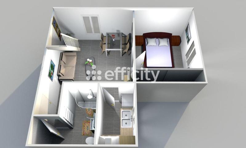 Appartement - 42 m² - 2 pièces