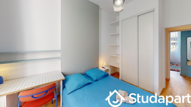 Chambre - 11 m² - 1 pièce