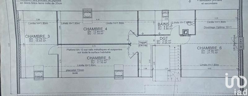 Maison - 157 m² - 8 pièces