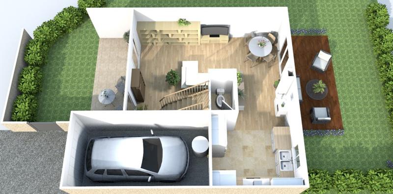 Maison - 80 m² - 3 pièces