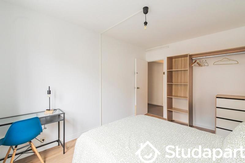 Chambre - 12 m² - 1 pièce