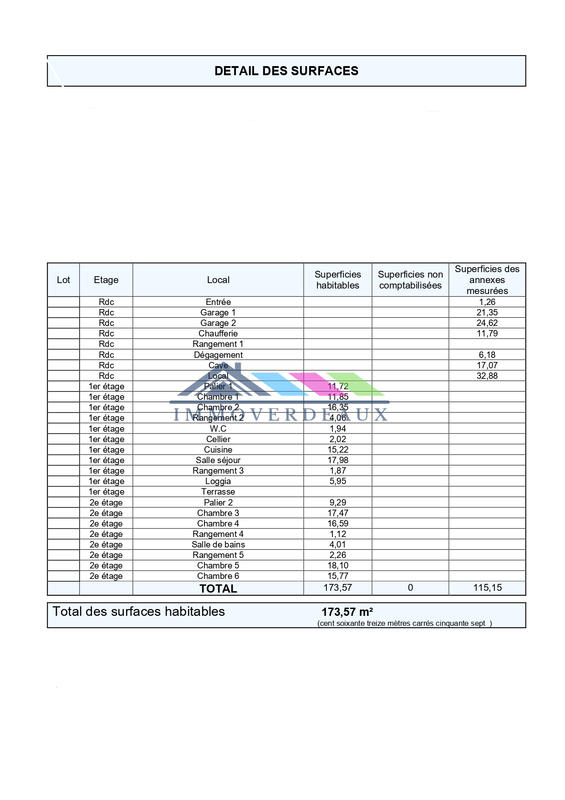 Maison - 173 m² - 7 pièces