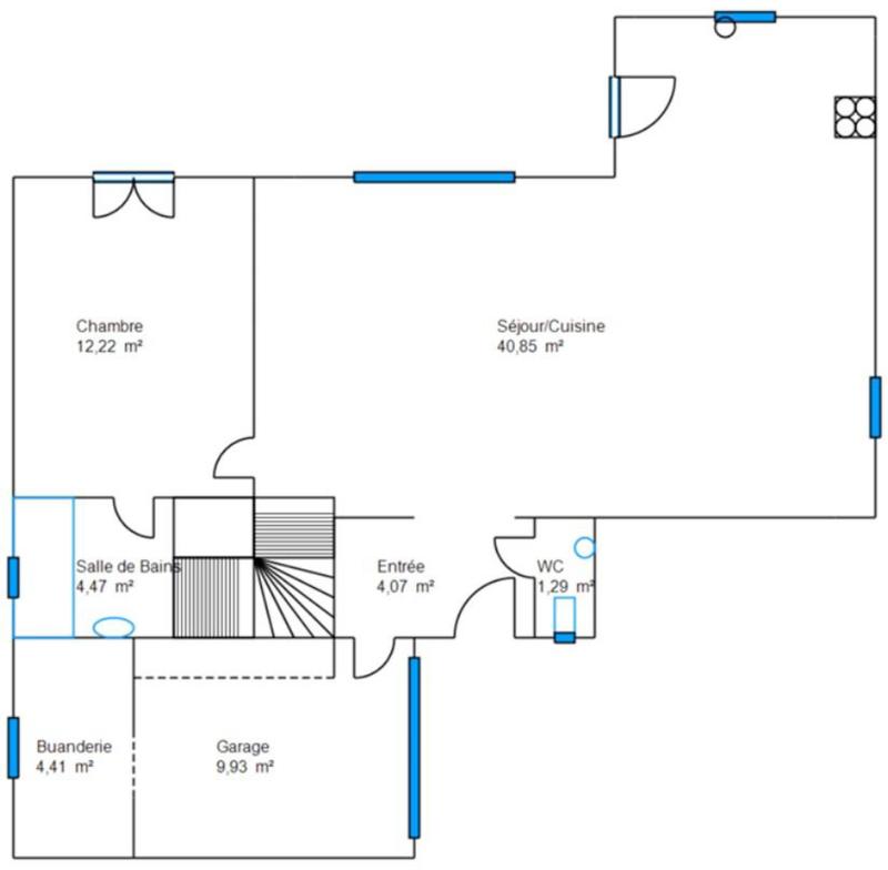 Maison - 115 m² - 5 pièces