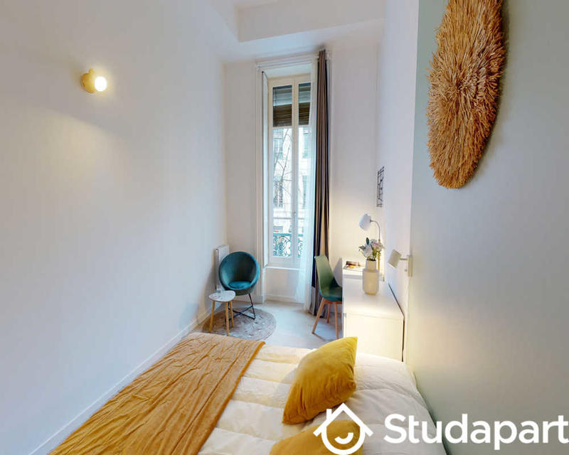 Chambre - 43 m² - 1 pièce