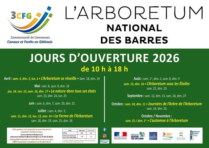 La nature dans tous ses états à l'Arboretum