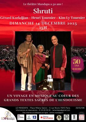 Shruti  - un voyage en musique au coeur des grands textes sacrés de l'hindouisme