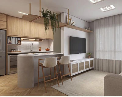 Appartement - 42 m² - 2 pièces