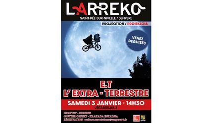 Projection cinématographique : E.T l'extra - terrestre