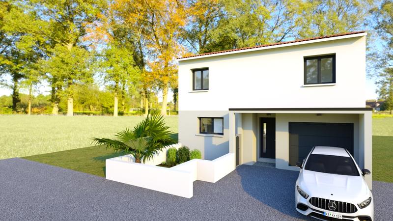 Maison - 95 m² - 5 pièces