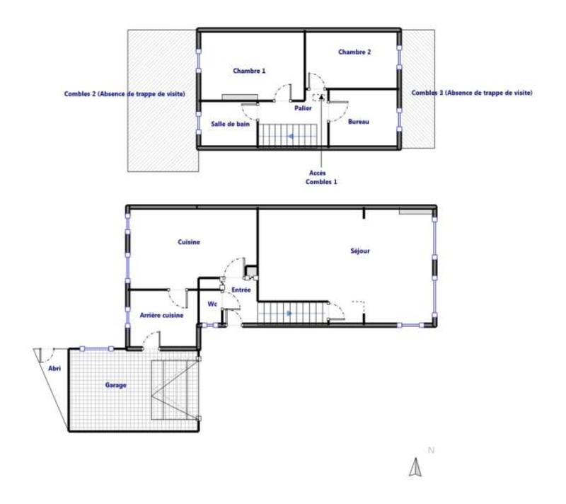 Maison - 100 m² - 4 pièces