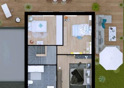 Maison contemporaine - 116 m² - 5 pièces