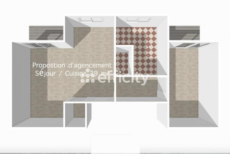 Appartement - 53 m² - 2 pièces