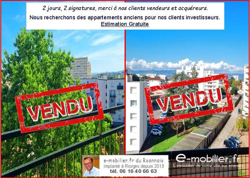 Appartement - 53 m² - 3 pièces